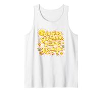 Chasing Sunshine Trusting His Design Christian Daisy Summer Tank Top