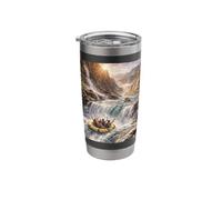 Chasing The Golden Rapids Stainless Steel Insulated Tumbler