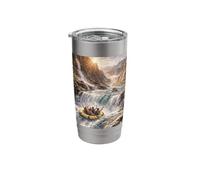 Chasing The Golden Rapids Stainless Steel Insulated Tumbler