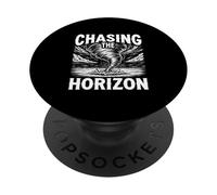 Chasing The Horizon Storm Chaser Tornado Adventure PopSockets Adhesive PopGrip