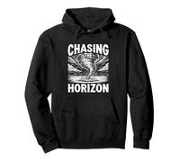 Chasing The Horizon Storm Chaser Tornado Adventure Pullover Hoodie
