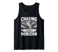 Chasing The Horizon Storm Chaser Tornado Adventure Tank Top