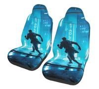 Chasing The Shadows Print Auto Seats Protectors Set Of 2 Easy Clean Auto Seats Cover Adjustable Car Seat Protector For Men Suv Four Seasons