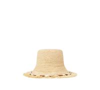 Chasing The Shadows Raffia Hat - female - Alanui - Accessories - Brown - XS/S - Accessories XS/S