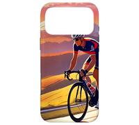 Chasing the Sun - Cycling Colorwaves Case for iPhone 17 Pro Max
