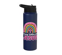 Chasing Toddlers and Jesus Stainless Steel Insulated Water Bottle