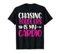 Chasing Toddlers is My Cardio - Baby Lover Babysitter Gifts T-Shirt