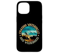 Chasing Waterfalls and Wilderness Hiking Case for iPhone 15