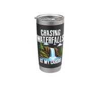 Chasing Waterfalls is My Cardio Stainless Steel Insulated Tumbler