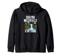 Chasing Waterfalls is my Cardio Zip Hoodie