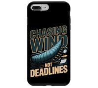 Chasing Wind Not Deadlines Kitesurfing Saying Case for iPhone 7 Plus/8 Plus