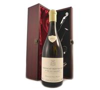 Chassagne-Montrachet 1er Cru Les Caillerets 2022 Domaine Paul Pillot (White wine) vintage wine in a silk lined wooden box with four wine accessories, 1 x 750ml