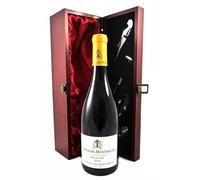 Chassagne Montrachet 1er Cru 'Les Chaumees' 2020 Domaine du Cellier aux Moines (White wine) vintage wine in a silk lined wooden box with four wine accessories, 1 x 750ml