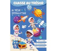 Chasse au Trésor Espace (4 à 6 ans)|Animation Anniversaire et Loisirs Thème Astronautes Clé en Main: Livre-Jeu prêt à découper !