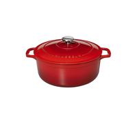 Chasseur 18cm Round Casserole - Chilli Red Chasseur Multicolor
