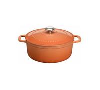 Chasseur 20Cm Round Casserole - Tangerine