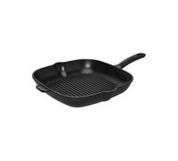 Chasseur Cast Iron Matt Black Square Grill Pan