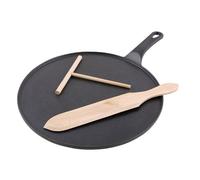 Chasseur Cast Iron Matt Black 30cm Crepe Pan