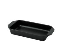 Chasseur Cast Iron Rectangular Dish, 39Cm - Matt Black