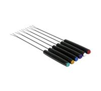 Chasseur Set of 6 Fondue Forks with Stand Chasseur Multicolor