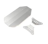 Chassis Armor Anti-Collision Guard Plate for Tamiya TT02 1/10 RC Car, Stainless Steel Skid Plate Axle Frame Protector