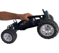 Chassis Bash Brace Bar Alloy Carbon Compatible with FTX Carnage/Bugsta, Integy i10, VRX Sword