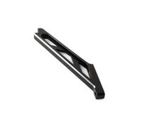 Chassis Brace, Front, Black, Aluminum: DBXL-E Z-LOS351006