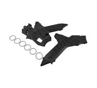 Chassis Guard for Honda CRF300L Off-Road Style(Black) | Precise fit for CRF300L, prevents scratches, easy bolt-on install, lightweight ABS, sl lack finish