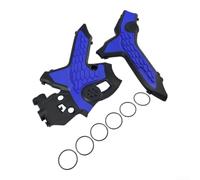Chassis Guard for Honda CRF300L Off-Road Style(Blue) | Precise fit for CRF300L, prevents scratches, easy bolt-on install, lightweight ABS, sl lack finish