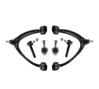 Chassis parts For Cadillac for Escalade for Chevrolet | For Silverado for GMC 2007-2014 6pcs Front Upper Control Arm Ball Joint Outer Tie Rod End Kit
