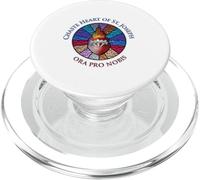 Chaste Heart of St. Joseph Ora Pro Nobis PopSockets PopGrip for MagSafe