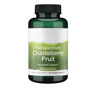 Chastebery Supplement 400mg, Non-GMO, Gluten-Free, 120 Vegan Capsules