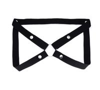 Chastity Belt, Chastity Device Elastic Band,Anti-Fall Chastity Cage Auxiliary, Men's Chastity Cage Auxiliary Belt, Adjustable Rope Belts, for Men Adult Game Sex Toys (Black-2)
