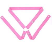 Chastity Belt Male Chastity Device Accessory Elastic Band Chastity Strap Penis Cage Cock Cages Auxiliary Rope Adult Threed and Four Way Bondage Belts (Pink, Four-Way)