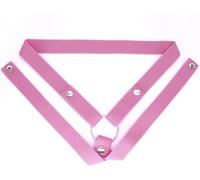 Chastity Belt Male Chastity Device Accessory Elastic Band Chastity Strap Penis Cage Cock Cages Auxiliary Rope Adult Threed and Four Way Bondage Belts (Pink, Three-Way)