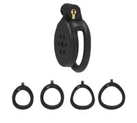 Chastity Cage for Men, Chastity Cage Metal, Chastity Devices Male Good Concealment, Penis Cage for Men SM Sex Toys (A)