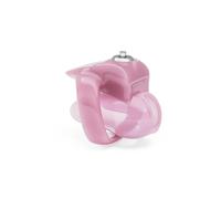 Chastity Cgae Chastity Device Vertical Invisible Lock Cock Cage for Men with Rings & Keys Adult Sex Toys for Male Penis Exercise and Abstinence Nub (Pink,1.57"Ring(40mm))