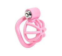 Chastity Lock Bird Cage Chastity Device SM Men Beginner Cage Adult Game Sex Toys Cock Cage Penis Cage Sissy Inverted Chastity Rooster Cage to Prevent Erection Bondage for Lovers