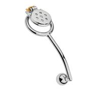 Chastity Lock Device Penis Cage Sex Toys Invisible Abstinence Rooster Cock Cage with Anal Bead for Male Penis Training Bondage to Prevent Erection for Men