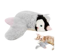 Chat Cat Interactive Toy Bird - Chirring Bird Cat Toy | Changing Toys in USB Charging Interactive Animal Animals, Automatic Batting Wings, Teaser
