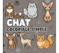 Chat: Coloriage simple (Collection Coloriage Simple)