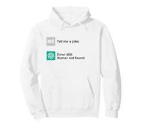 Chat GPT Tell Me A Joke Humor Funny AI Pullover Hoodie