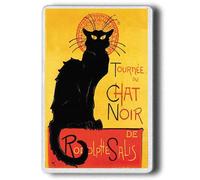 CHAT NOIR Magnet, Black Cat Chat Noir FRIDGE MAGNET JUMBO SIZE