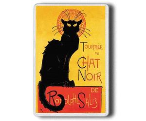 CHAT NOIR Magnet, Black Cat Chat Noir FRIDGE MAGNET JUMBO SIZE