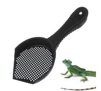 Chat room with a handle - effective corner shovel for the substrate wandering in the litter | Practical cleaning tool for pets, suitable for terrariums, pet houses and