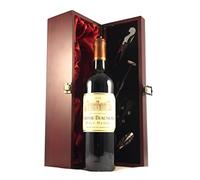 Chateau Beaumont 2010 Haut Medoc (Red wine) vintage wine in a silk lined wooden box with four wine accessories, 1 x 750ml