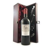 Chateau Cheval Blanc 1945 1er Grand Cru Classe St Emilion Berry Bros Bottling (Base of neck) (Red wine) vintage wine in a silk lined wooden box with four wine accessories, 1 x 750ml