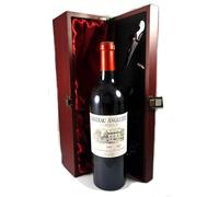 Chateau D'Angludet 2008 Margaux (Red wine) vintage wine in a silk lined wooden box with four wine accessories, 1 x 750ml