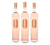 CHATEAU DE BERNE - Berne Inspiration Rosé 1.5L Magnum - Provence Rosé Wine, French Dry Rosé for Parties & Celebrations - Case of 3 x 150cl Magnum Bottle