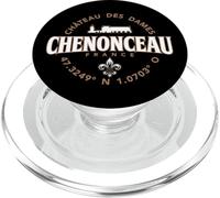 Château de Chenonceau Geographic Coordinates PopSockets PopGrip for MagSafe